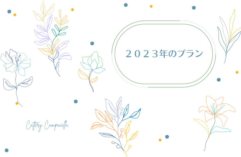 2023年のプラン